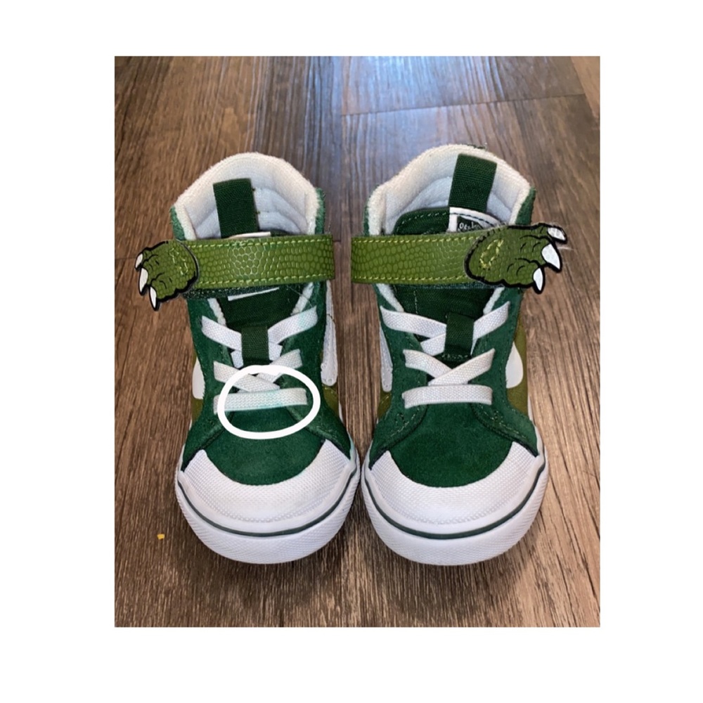 Toddler Dino Vans Size 5
